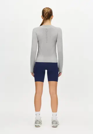 Seamless Flex Long Sleeve, Grey Melange