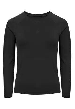 Seamless Flex Long Sleeve, Black