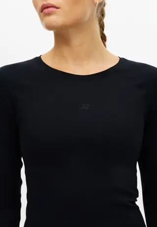 Seamless Flex Long Sleeve, Black