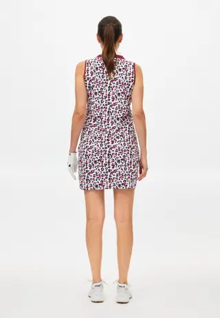 Essential Sleeveless Dress, Leo Pink/Beet