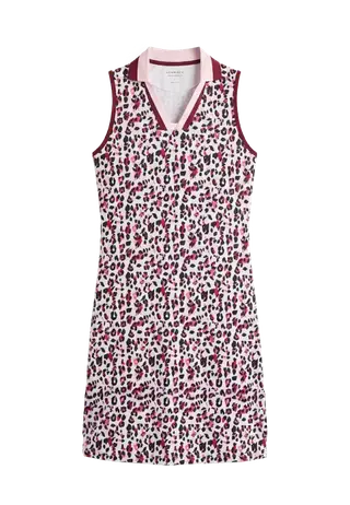 Essential Sleeveless Dress, Leo Pink/Beet