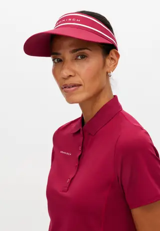 Tour Visor, Beet Red