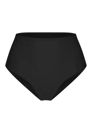 High Waist Brief, Black