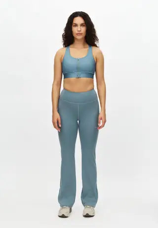 Flattering High Waist Pants, Stormy Sea