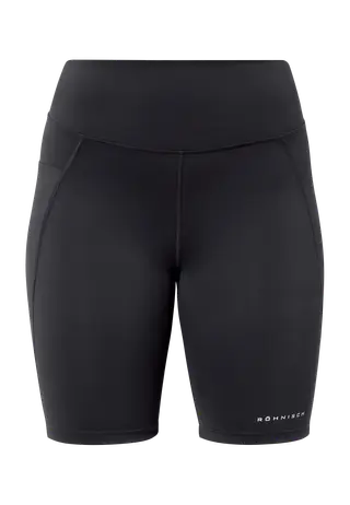 Flattering High Waist Bike Tights, Black