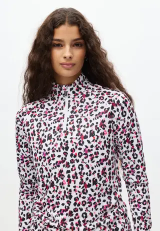Addy Long Sleeve, Leo Pink/Beet