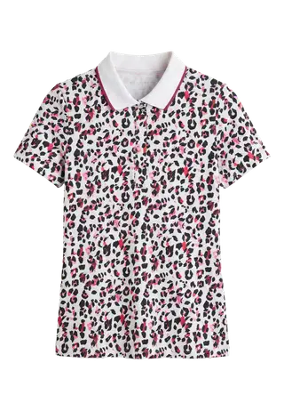 Deni Poloshirt, Leo Pink/Beet