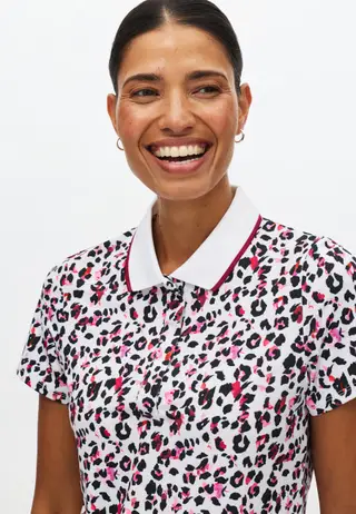 Deni Poloshirt, Leo Pink/Beet