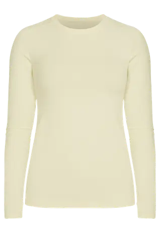 Jacquard Long Sleeve, Double Cream