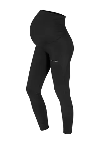 Flattering Maternity Tights, Black