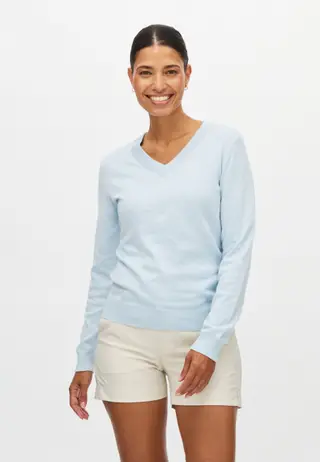 Adele Knitted Sweater, R Check Skyway