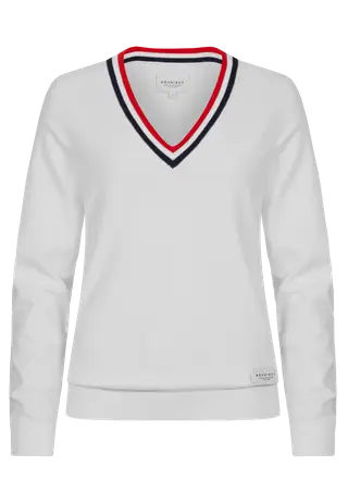 Adele Knitted Sweater, White