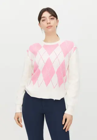 Anne Jacquard Sweater, Tofu