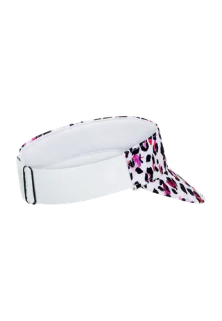 Logo Sun Visor, Leo Pink/ Beet