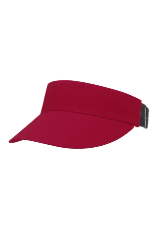 Logo Sun Visor, Beet Red