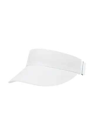 Logo Sun Visor, White