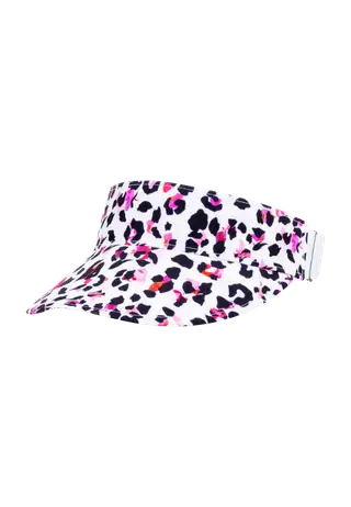 Logo Sun Visor, Leo Pink/ Beet