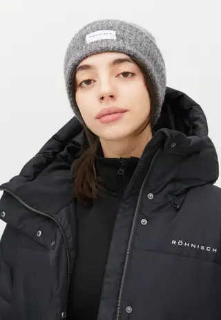 Chunky Beanie, Grey Melange