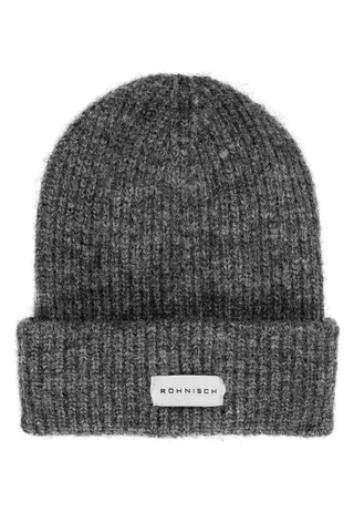Chunky Beanie, Grey Melange