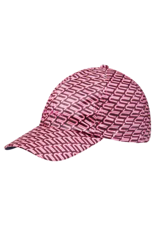 Seion Soft Cap, Carmine Rose Retro R Mono