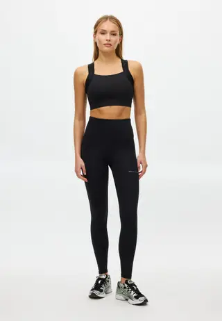 Flattering High Waist Tights, Black
