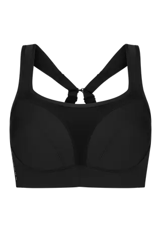 High Support Sportsbra D-cup, Black