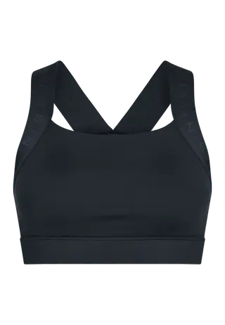 Kay Sports Bra, Black/Black