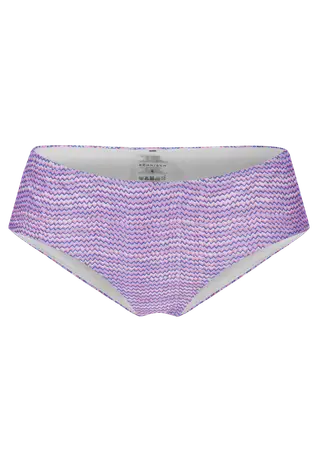 Asrin Bikini Briefs, Zigzag Purple