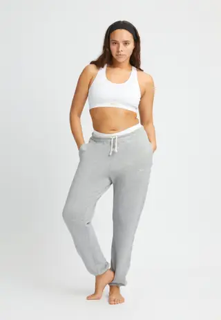 Iconic Sweatpants, Grey Melange