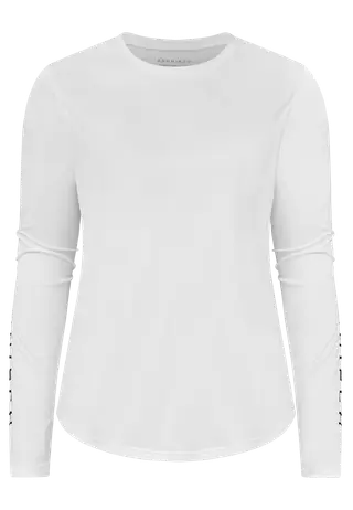 Team Logo Long Sleeve, White