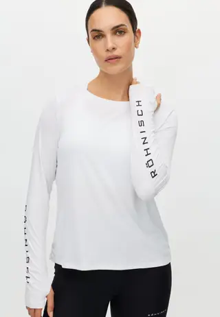 Team Logo Long Sleeve, White