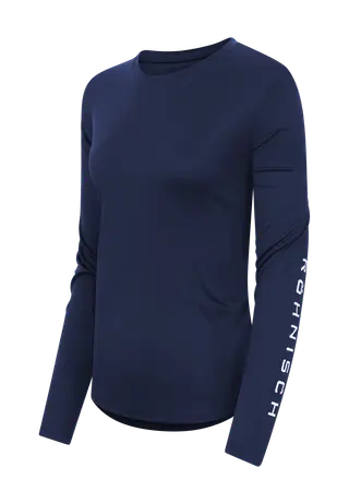Team Logo Long Sleeve, Indigo