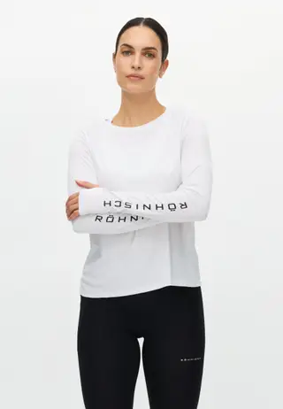 Team Logo Long Sleeve, White