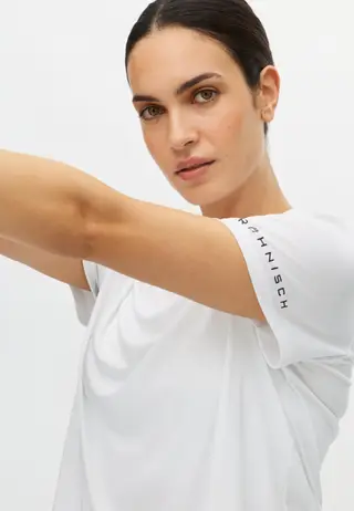 Team Logo Tee, White