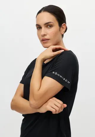 Team Logo Tee, Black