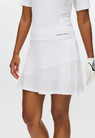 Bonnie Structure Skort, White