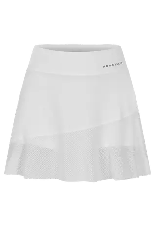 Bonnie Structure Skort, White