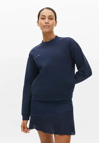 Logo sweater, Navy