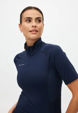 Bonnie Structure Shortsleeve, Navy