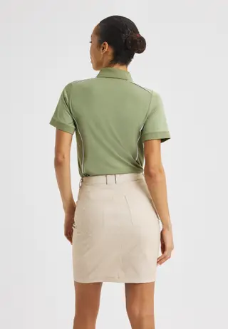 Chie Comfort Skort, Micro R Check Oat
