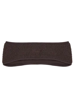 Pile Headband, Seal Brown