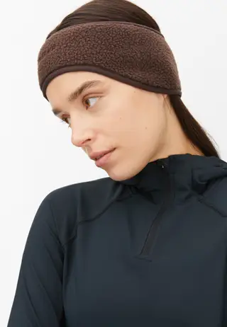 Pile Headband, Seal Brown