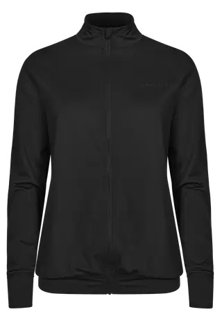 Jacquard Full Zip, Black