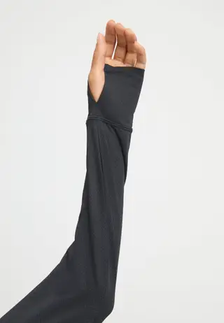 Jacquard Full Zip, Black