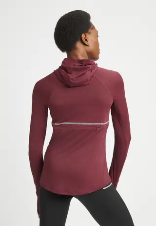 Jacquard Hood Long Sleeve, Port Royale