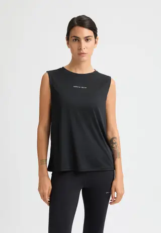 Team Logo Singlet, Black