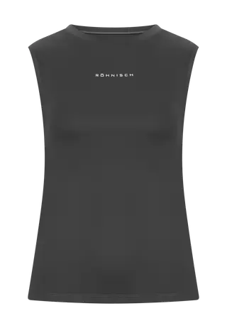 Team Logo Singlet, Black