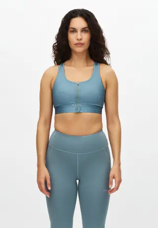 Essential Zip Sportsbra, Stormy Sea