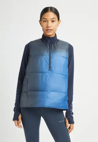 Arches Padded Vest, Tie Dye Print
