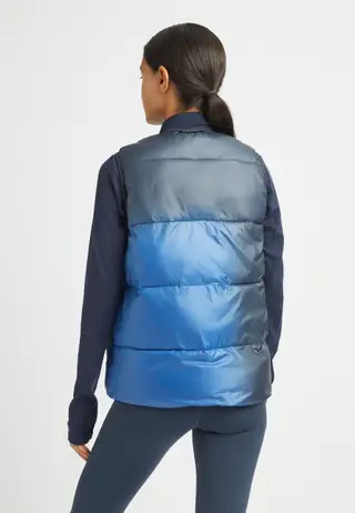 Arches Padded Vest, Tie Dye Print